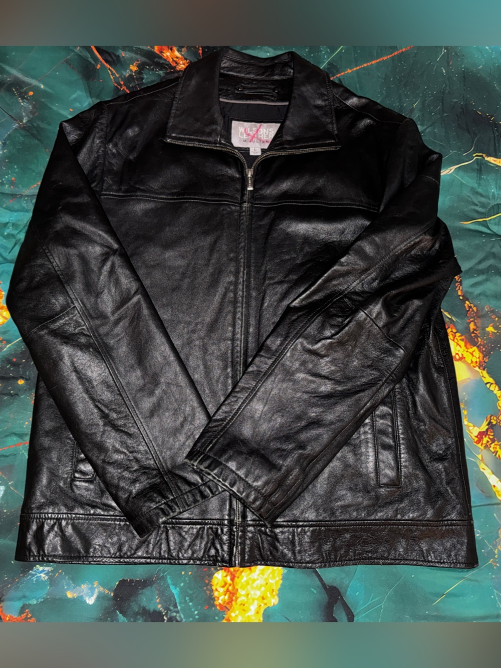 Wilson’s Leather-  Black Leather Jacket